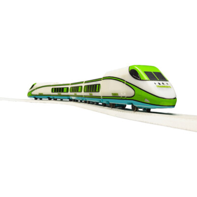 Atlas Trainkids glow in the dark passenger train set and accessories