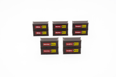 Jacksonville Terminal Co. N scale 20-foot Cat Rental Store containers