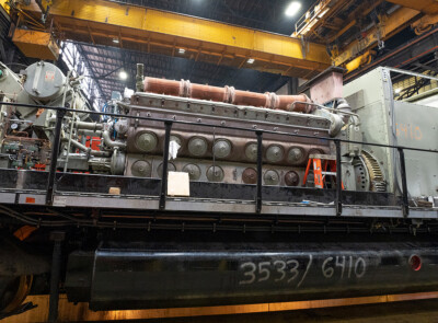 Locomotive prime movers used today