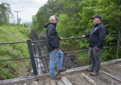 East Broad Top begins restoring main line south