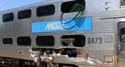 Metra train hit stalled truck at 60 mph in 2022 accident that killed passenger