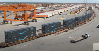 Amazon opens its intermodal network to other shippers