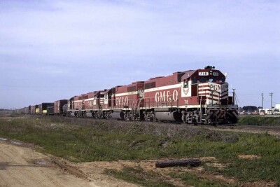 Gulf, Mobile and Ohio Railroad freight trains remembered