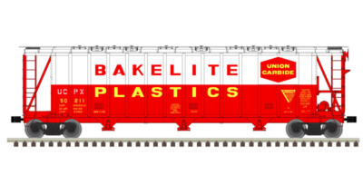 Atlas N scale General American 3,500-cubic-foot capacity Dry-Flo covered hopper