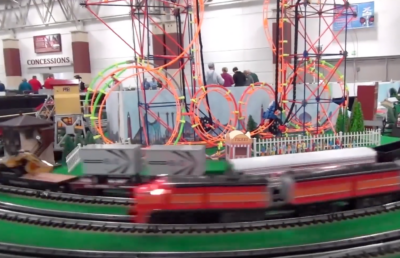 Trainfest building steam