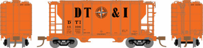HO and N scale PS-2 2,600-cubic-foot capacity covered hopper