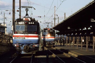 Early Amtrak electric locomotives