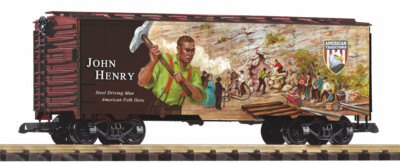 John Henry steel refrigerator car by PIKO America
