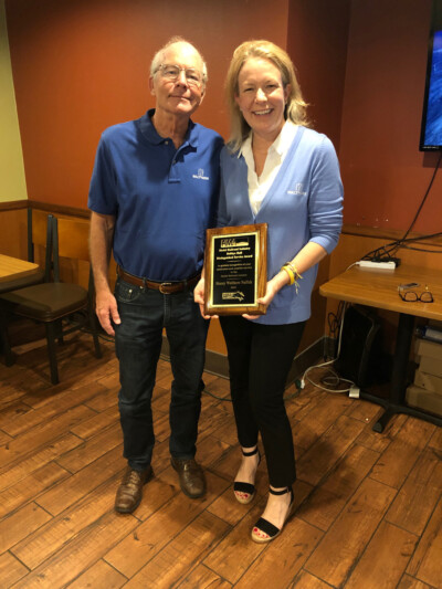 Walthers President receives 2022 Bobbye Hall Award