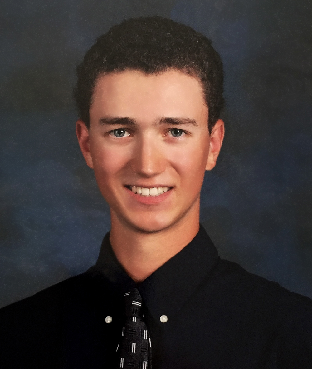 Professional portrait of boy in early twenties