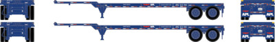 40-foot intermodal chassis from Athearn