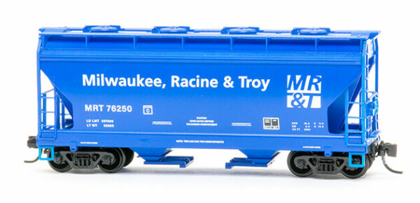 Milwaukee, Racine & Troy American Car & Foundry 2,980-cubic-foot Center Flow covered hopper