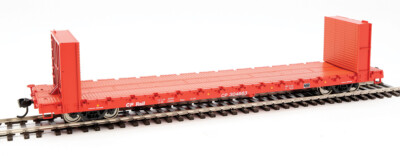 Pullman-Standard 60-foot bulkhead flatcar from Walthers