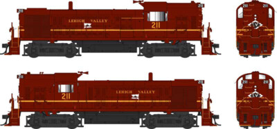 Bowser Alco RS3 “Hammerhead” diesel locomotive