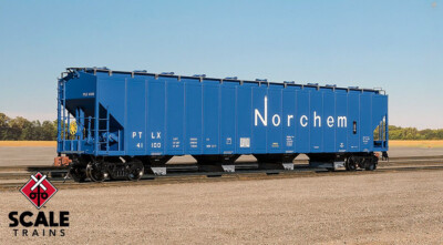ScaleTrains debuts Pullman-Standard 5,820-cubic-foot capacity covered hopper