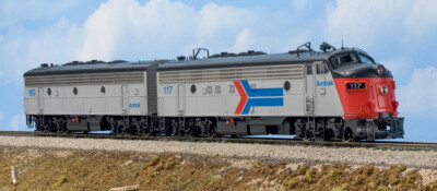 20 Amtrak locomotives featured in Model Railroader