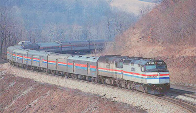 Amtrak Capitol Limited adventure — bear and steak included