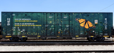 KCS, Canadian Pacific, GATX launch monarch butterfly preservation effort