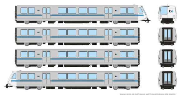 Bay Area Rapid Transit Legacy Fleet announced by Rapido