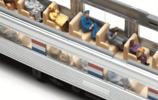 How to add figures to your Amtrak passenger cars