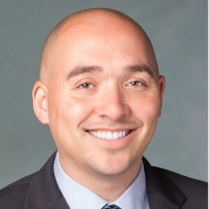 Head shot of smiling man