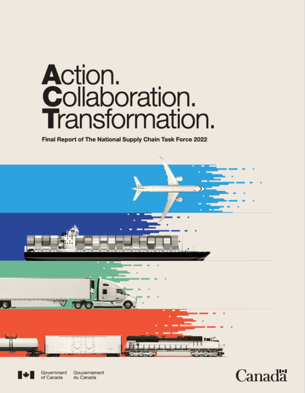 Canadian task force issues final report on supply chain issues