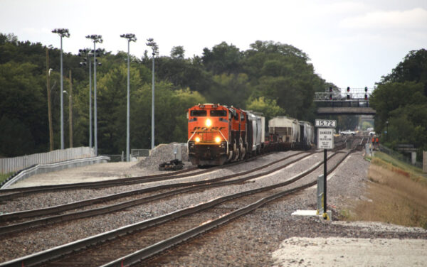 Chicago-area pedestrian crossing disappears in Western Springs