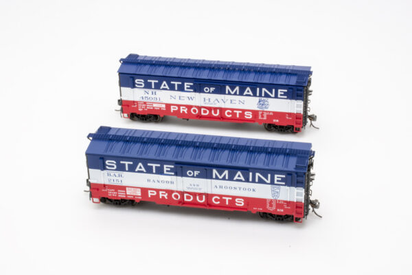 Eastern Seaboard Models HO scale insulated boxcars