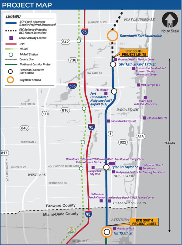 Florida DOT to help fund Aventura-Fort Lauderdale commuter rail
