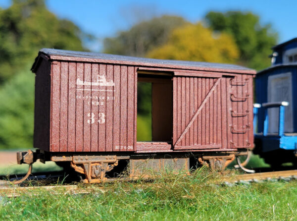 HO scale Bobber boxcar from Conowingo Models