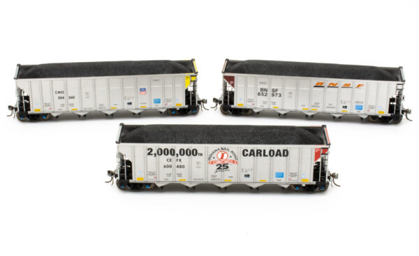 HO scale Autoflood III coal hopper from Rapido