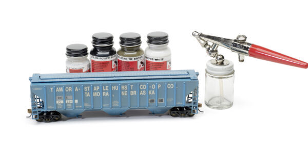 Weathering with an airbrush