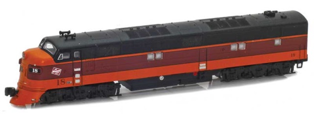 An image of a model locomotive