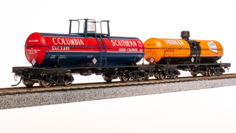 News & Products for the week of January 23rd 2023: An image of two model tank cars