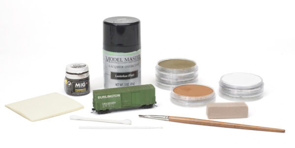 How to weather with powdered pastels