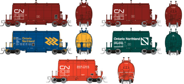 National Steel Car barrel ore hopper from Rapido