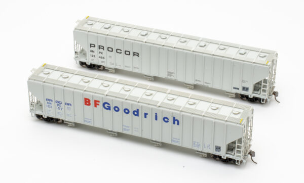 Procor 5280 covered hopper in HO scale from Rapido