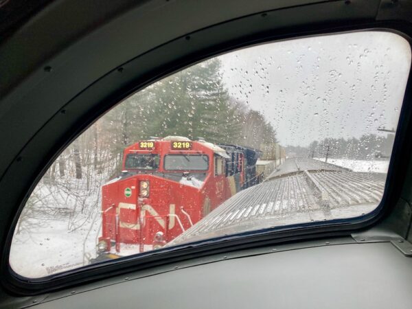 Can VIA Rail’s Canadian beat the clock on the busy Canadian National main line?