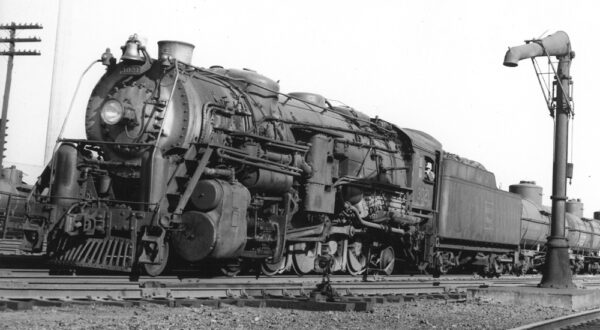 Booster engine under tender gave steam locomotive extra oomph