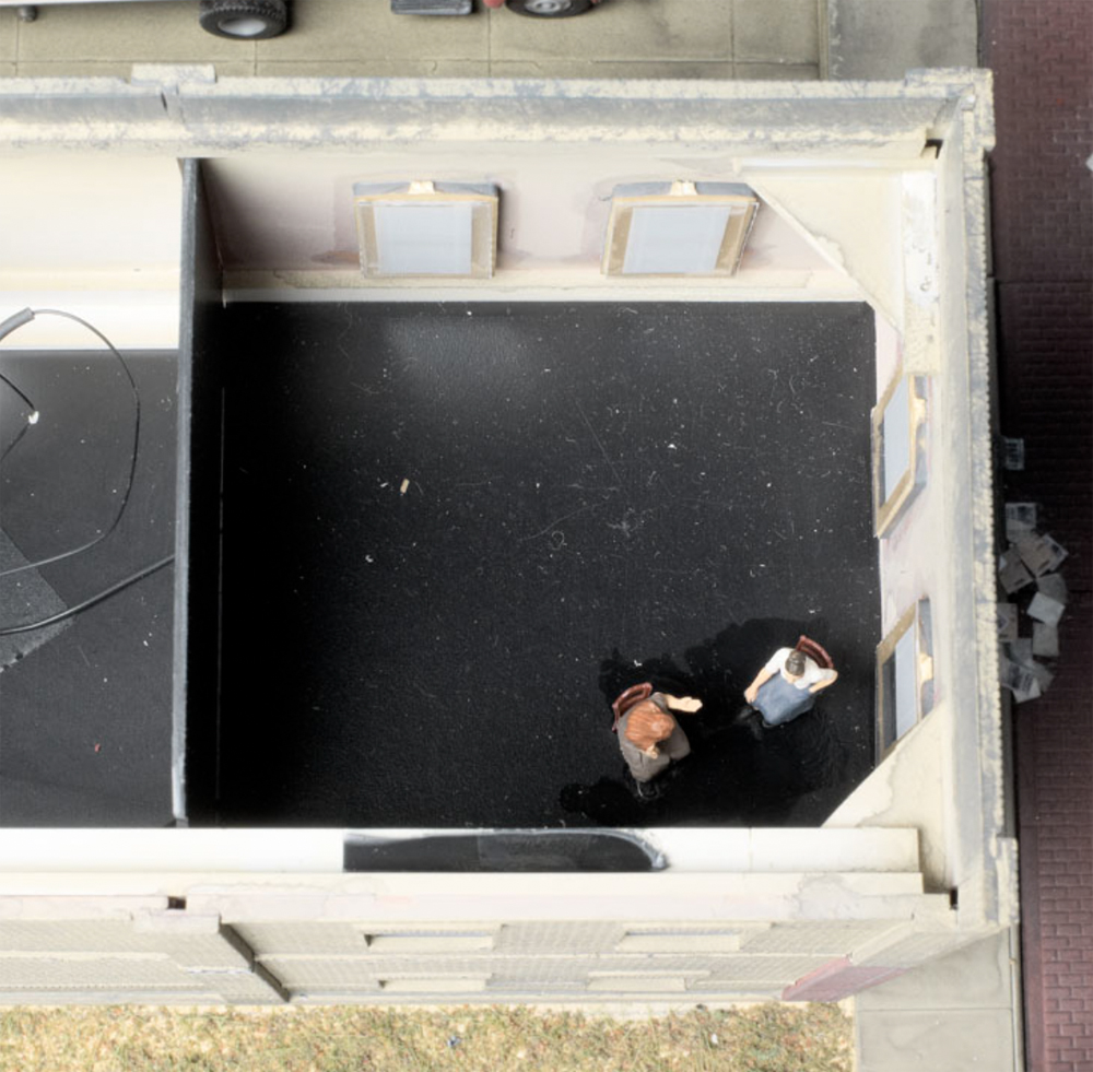 11 easy urban lighting tips for your model railroad layout: And image of the interior of a model structure