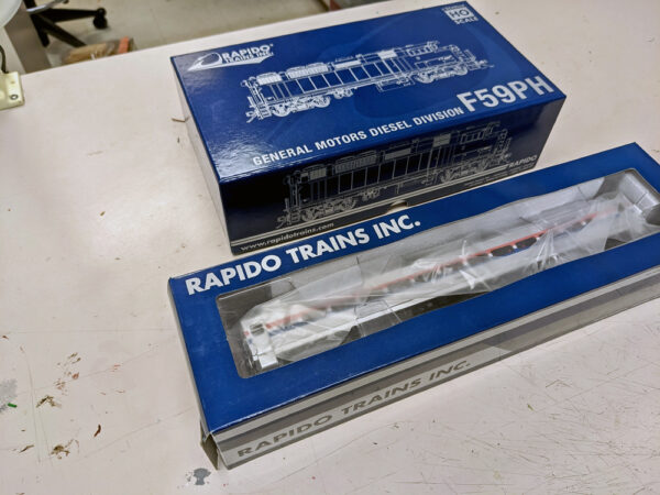 Model train packaging: So it arrives in one piece