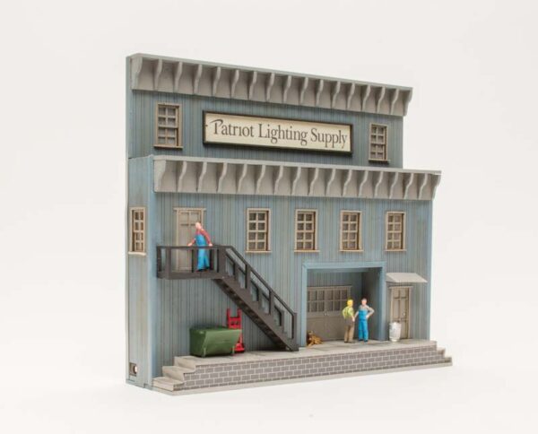 O and S gauge building flats round-up