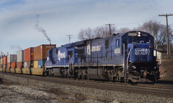 A one-of-a-kind Conrail locomotive