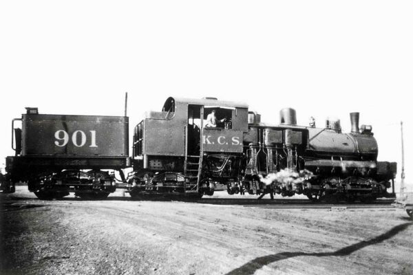 Kansas City Southern Shay locomotives