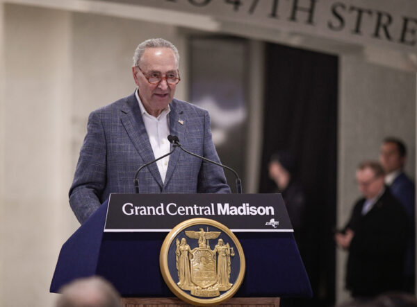 Schumer, leader of Senate Democrats, speaks out against UP-NS merger