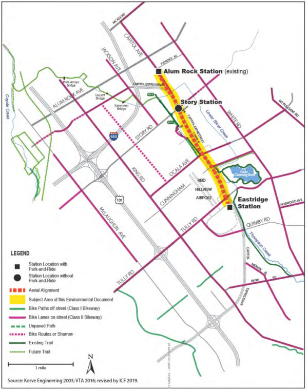 Santa Clara VTA awards contract for light rail extension