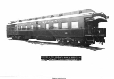 Last known Lehigh & New England passenger car to be moved, restored