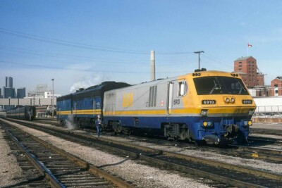 VIA Rail Bombardier LRC diesel locomotives
