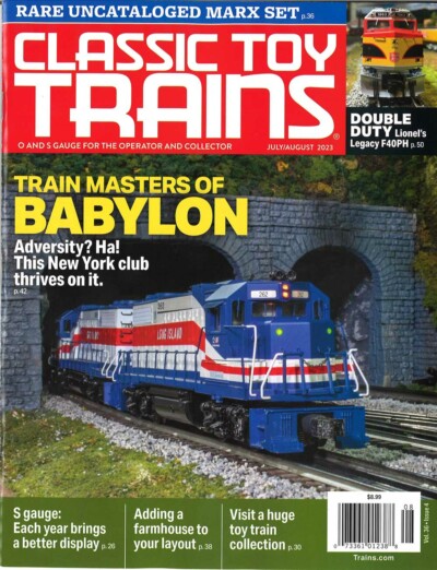 Behind the scenes: How we make the cover of <em>Classic Toy Trains</em>