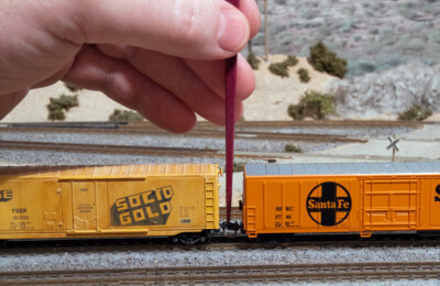 Fixing N scale coupler problems